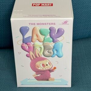 Authentic Lazy Yoga LABUBU Monster Toy - blind box SEALED